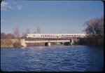 Amtrak Turbo #63 Ann Arbor Michigan 11/10/1980.